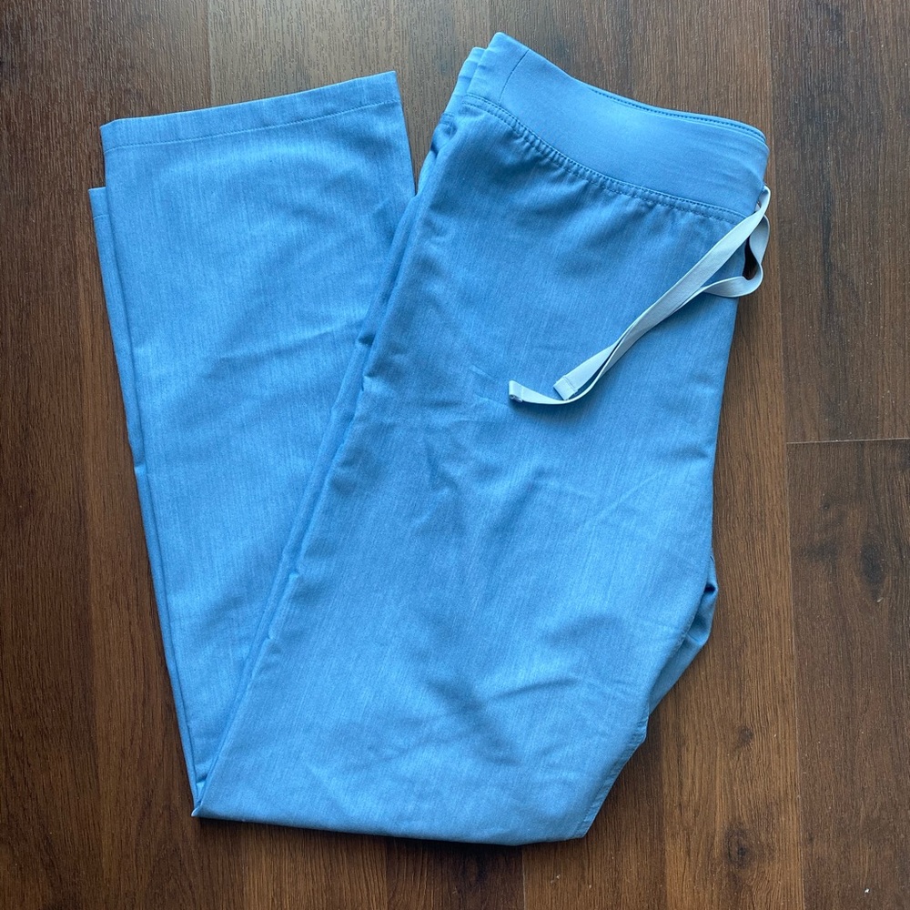 Figs Heather Indigo (light denim) pants